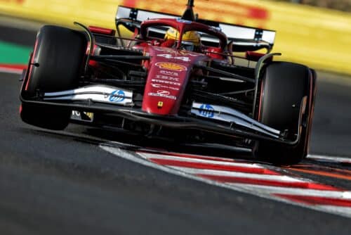 F1 | Ferrari, Hamilton: “Lavoro sul bilanciamento, cerco ancora la giusta aderenza”