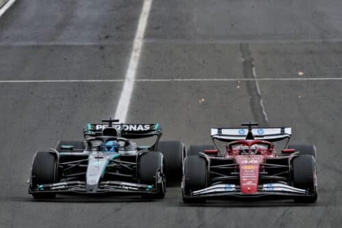 F1 | GP Ungheria, Russell: “Con Leclerc battaglia al limite, soddisfatto del weekend”