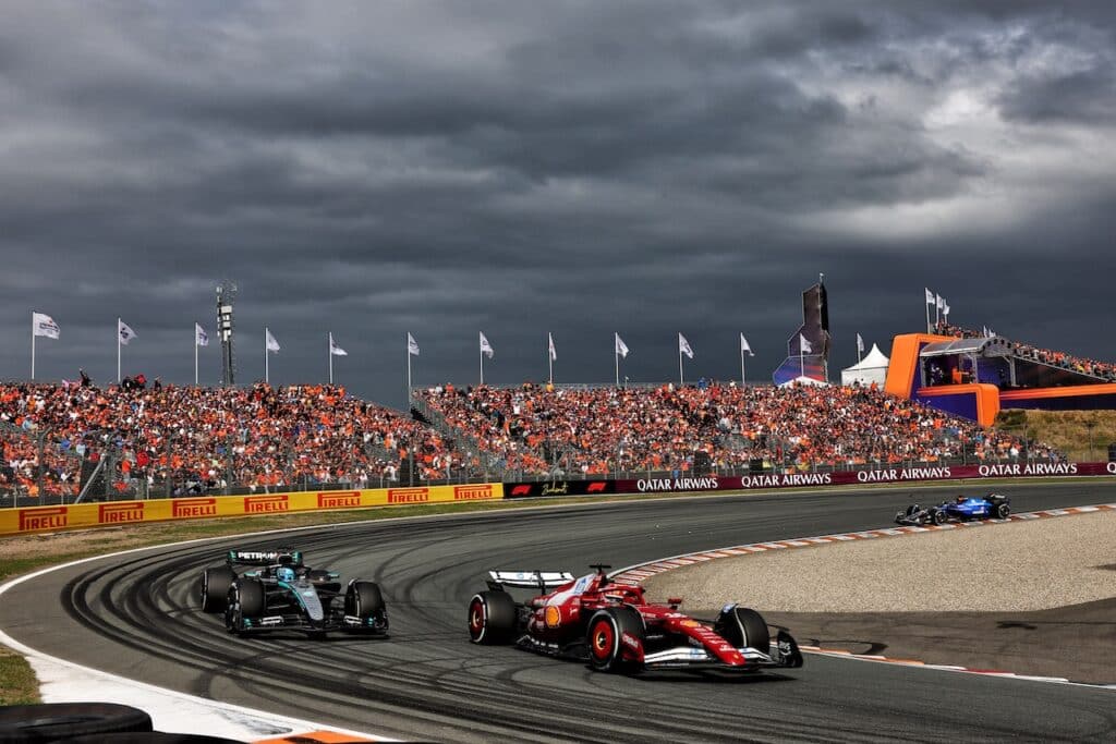 F1 GP Olanda | Russell: “Sorpasso di Leclerc bello ma fuori pista, io non l’ho spinto”