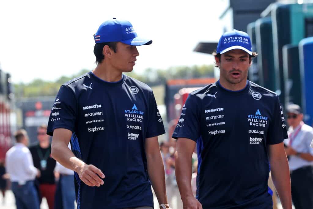 Formula 1 | Williams, Albon sorprende Sainz: “Da lui sto imparando molto”