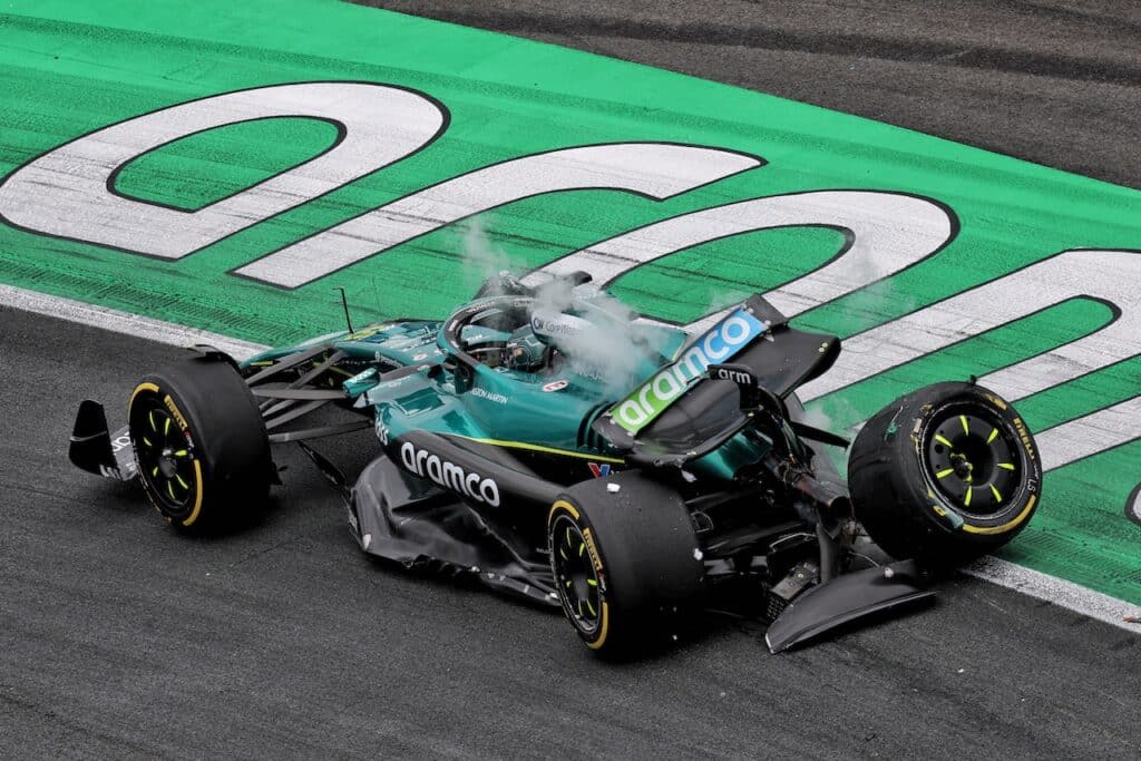 F1 GP Olanda | Aston Martin, due incidenti in due giorni per Stroll