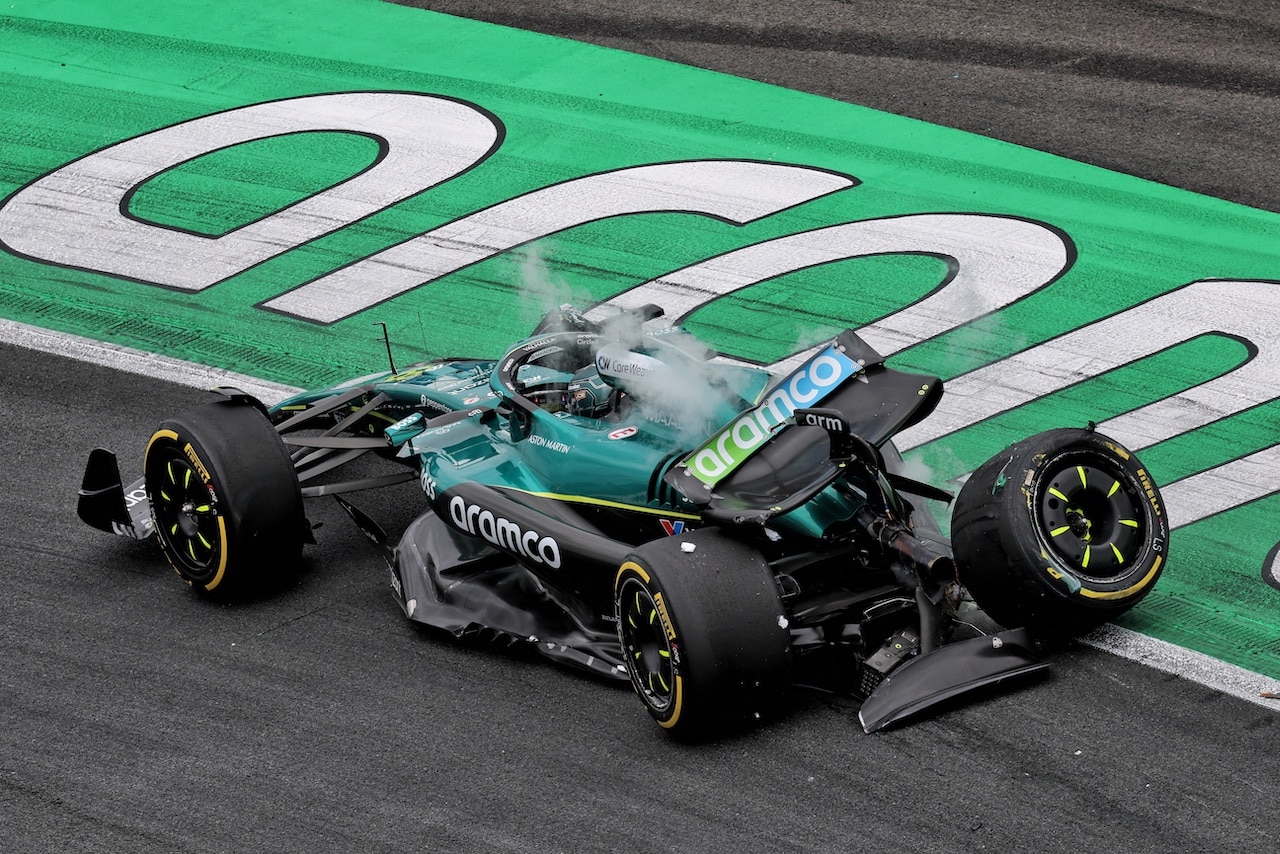 F1 GP Olanda | Aston Martin, due incidenti in due giorni per Stroll