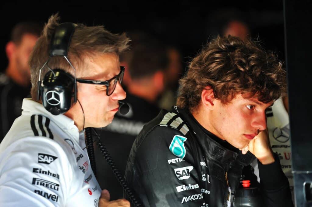 F1 GP Monza | Antonelli di nuovo in ghiaia, la Mercedes deve lavorarci su