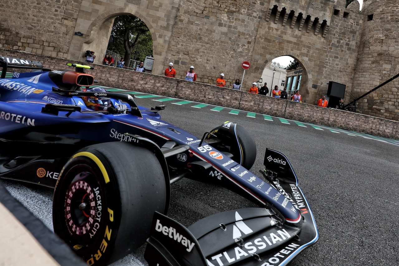 F1 GP Azerbaijan | Williams, Sainz: “Non escludo approcci diversi in qualifica”
