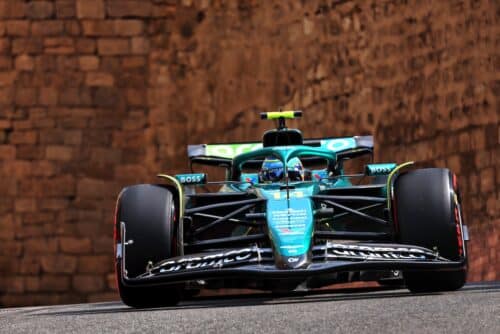 F1 GP Azerbaijan | Aston Martin, Alonso: “Non ci siamo: dobbiamo lavorare sul set-up”