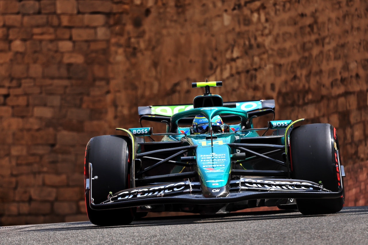 F1 GP Azerbaijan | Aston Martin, Alonso: “Non ci siamo: dobbiamo lavorare sul set-up”