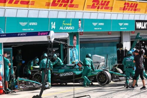 F1 GP Monza | Aston Martin, rottura della sospensione per Alonso: “Persi punti importanti”