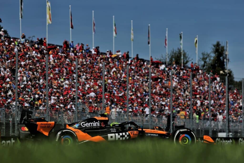 F1 GP Monza | McLaren e Norris al comando nelle libere 3, ma Leclerc è in scia [RISULTATI]