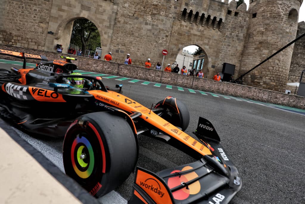 FP3 Baku | Norris è il più veloce, seguono Verstappen e Piastri