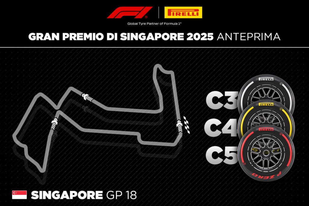 Formula 1 | GP Singapore: l’anteprima Pirelli tra clima estremo, strategie e statistiche