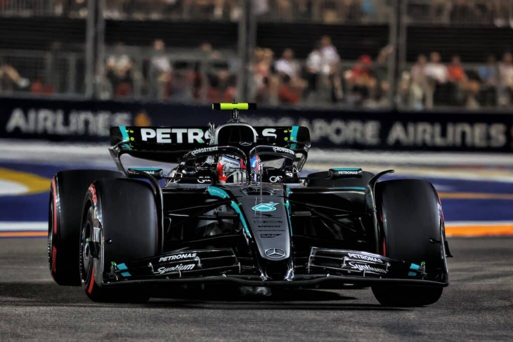 F1 GP Singapore | Mercedes, Antonelli in seconda fila: “Ho cercato di strafare in Q3”
