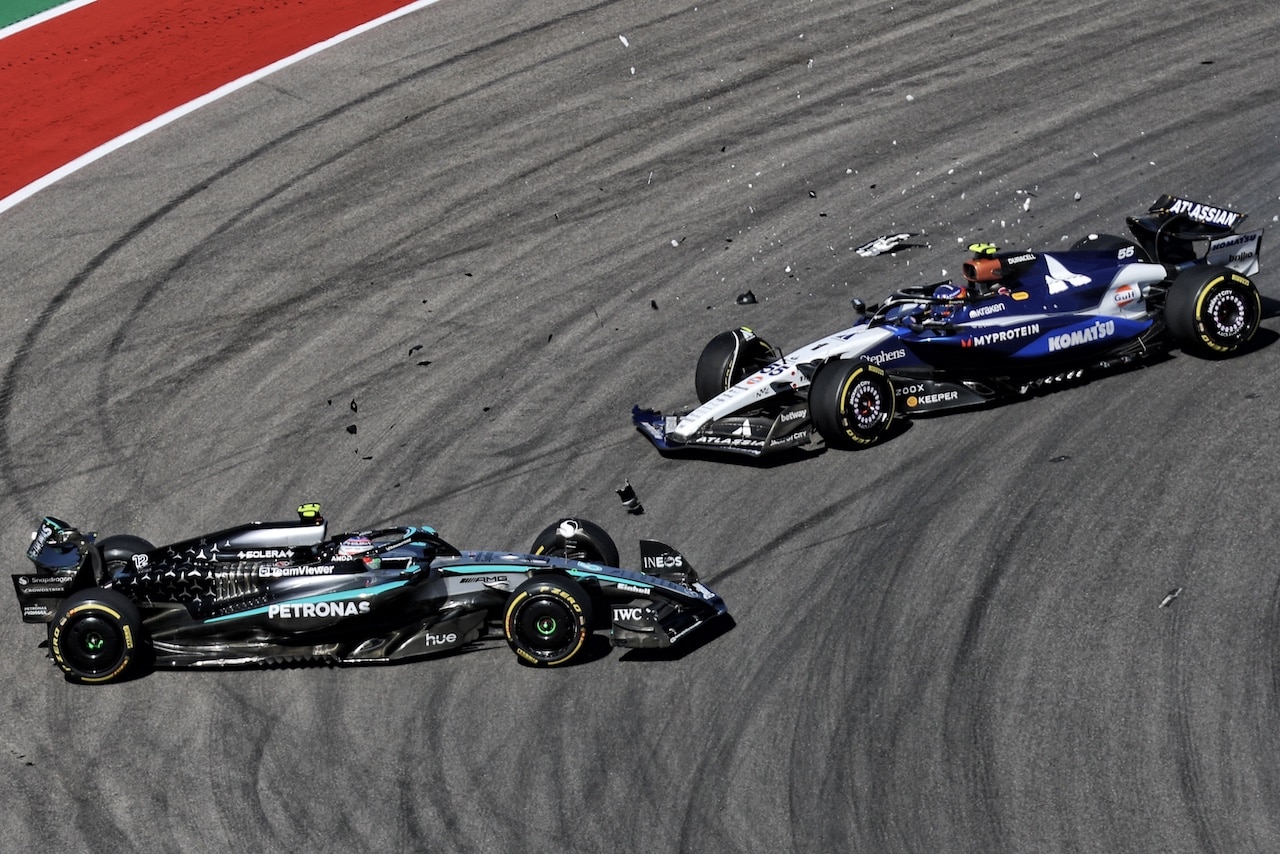 F1 GP USA | Antonelli speronato da Sainz: “Ho provato a lasciargli lo spazio necessario”