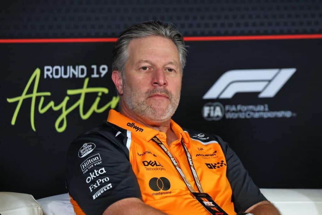 F1 | Zak Brown e le scuse a Nico Hulkenberg dopo l’incidente nella Sprint di Austin