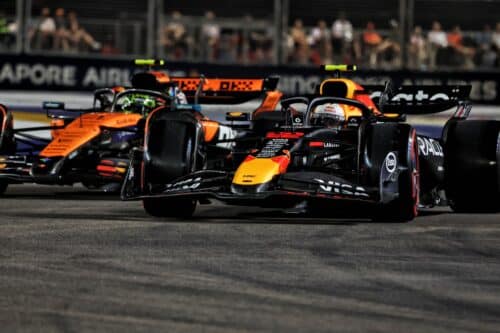 F1 GP Singapore | Red Bull, Verstappen: “Sono arrabbiato con Norris”