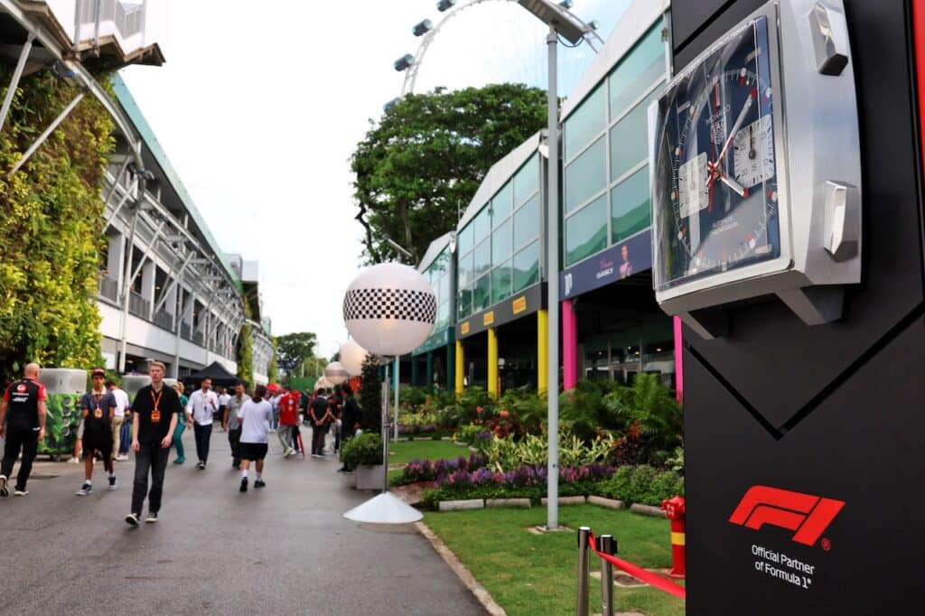 F1 | GP Singapore, un giovane entra abusivamente nel paddock tra qualifiche e gara