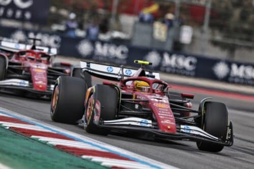 F1 GP USA | Ferrari al quarto e quinto posto nella Sprint di Austin