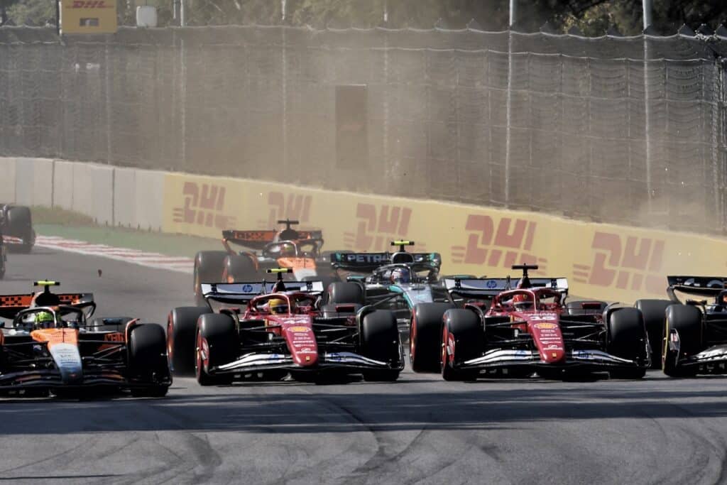 F1 GP Messico | Ferrari, Hamilton ottavo: “In partenza sono successe cose fuori dal mio controllo”