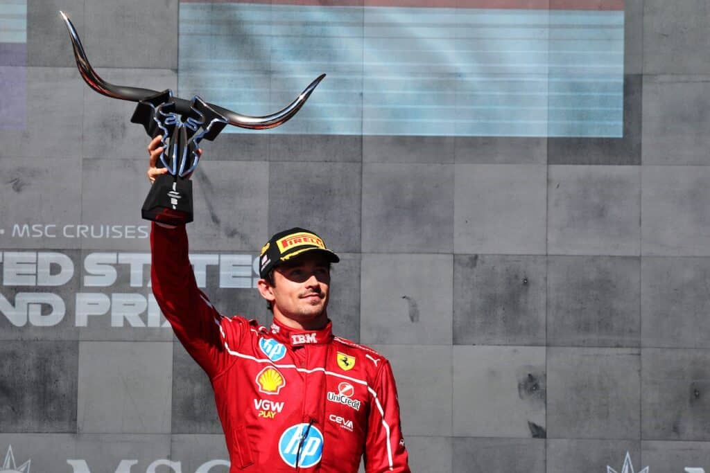 F1 GP USA | Ferrari, Leclerc: “Lavoriamo bene nonostante tutte le voci sul nostro conto”