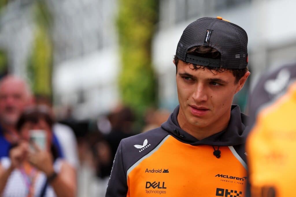 F1 GP Singapore | McLaren, Norris in terza fila: “Non sono riuscito a guidare come volevo”