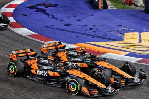 Norris e il contatto con Piastri: “Se qualcuno pensa che io abbia sbagliato, smetta di correre in F1”