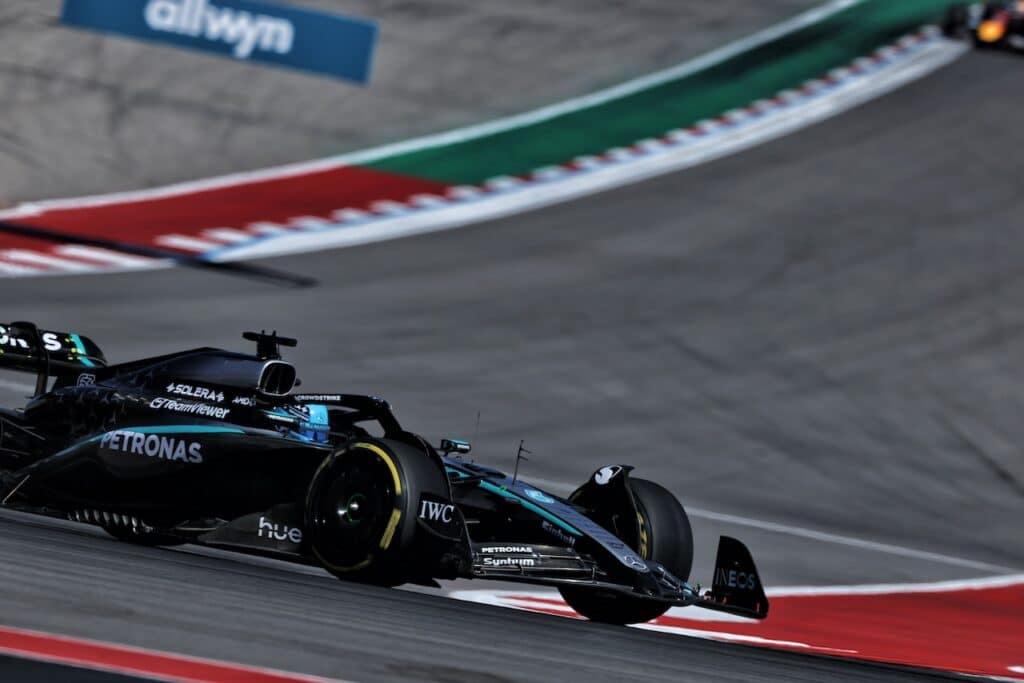 F1 GP USA | Mercedes, Russell sesto in gara: “La stessa posizione della prima curva”