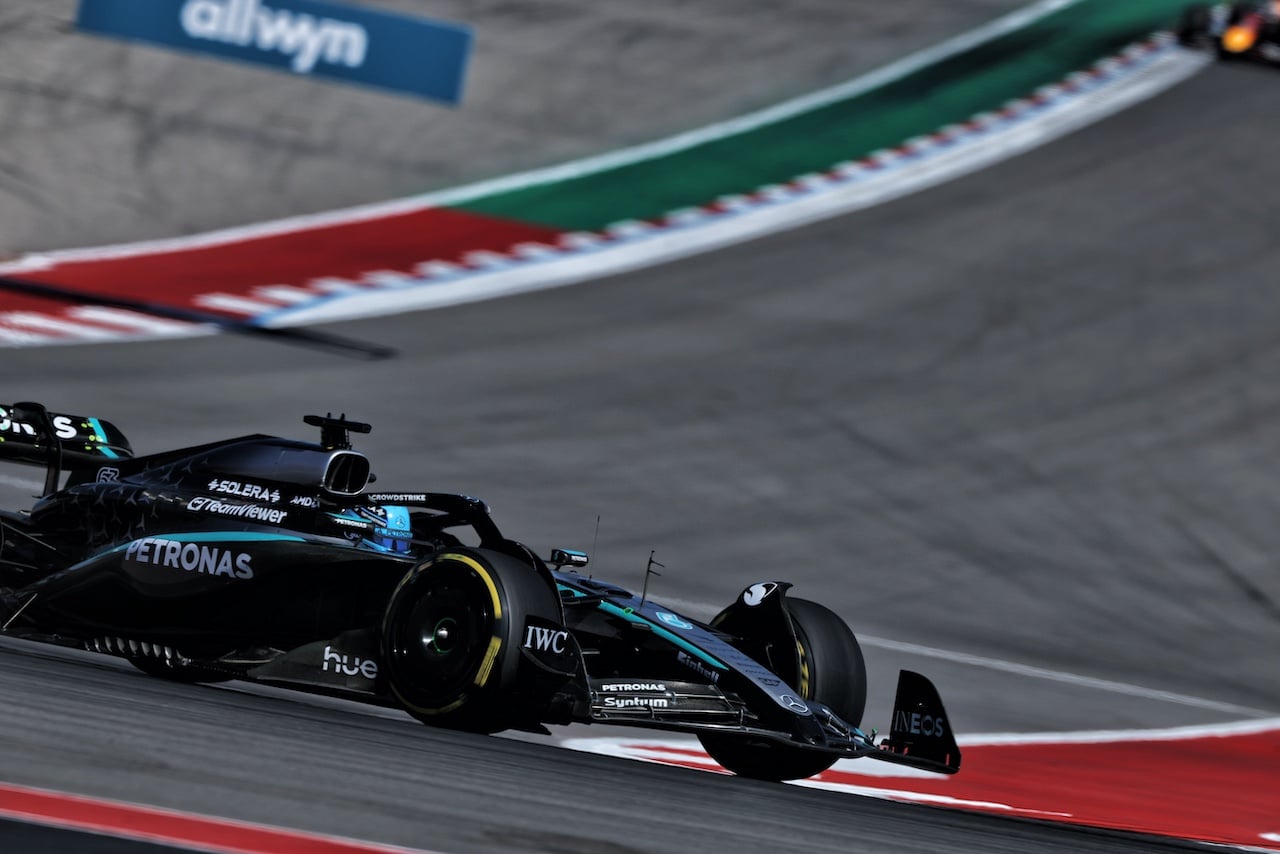 F1 GP USA | Mercedes, Russell sesto in gara: “La stessa posizione della prima curva”