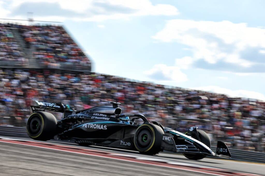F1 | Mercedes: Russell quinto nella Sprint Shootout di Austin, Antonelli fuori in SQ2