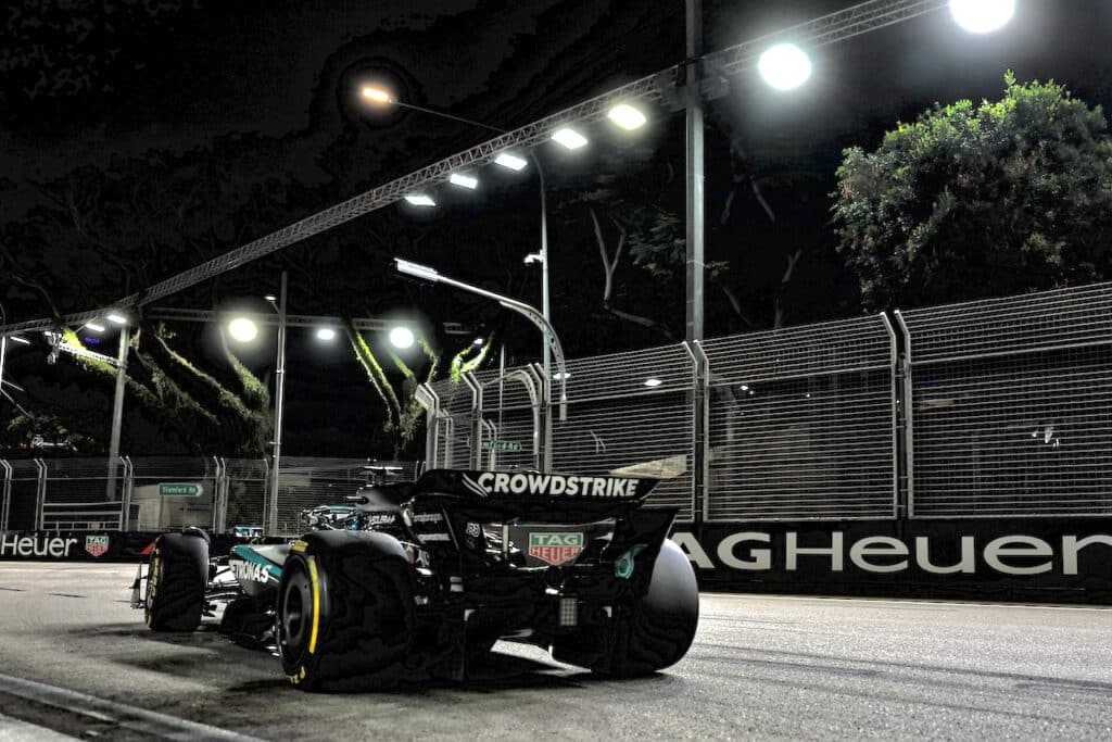 F1 | Mercedes spiega la svolta di Singapore: la chiave è il lavoro sulle gomme posteriori