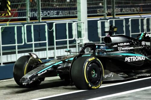 F1 GP Singapore | Mercedes, Russell a muro nelle libere: “Episodio insolito”