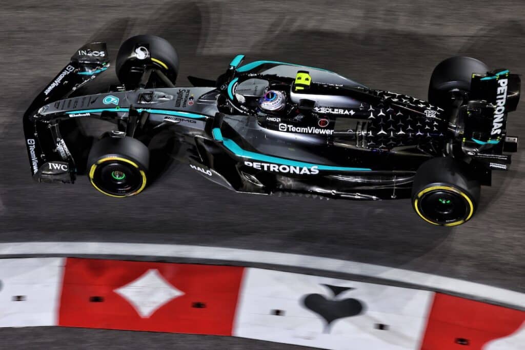 F1 GP Las Vegas | Mercedes, Antonelli secondo nelle libere: “Ottimo inizio di weekend”