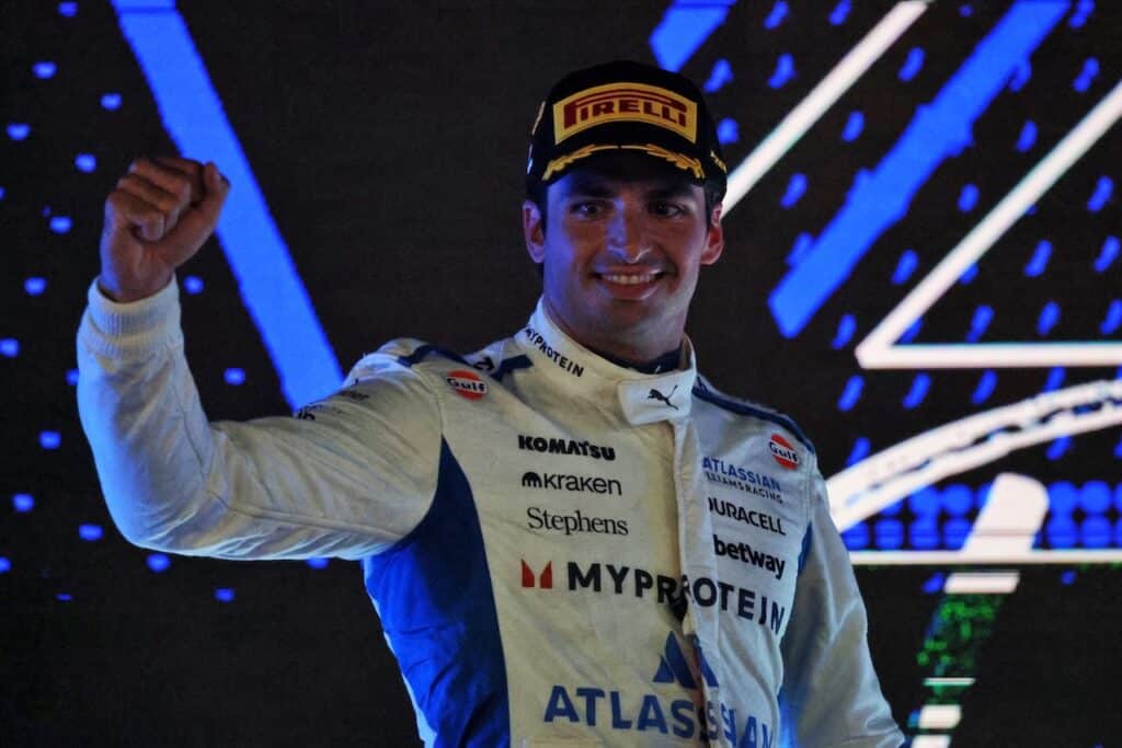 F1 GP Qatar | Williams, Sainz è di nuovo sul podio: “Non me lo aspettavo”
