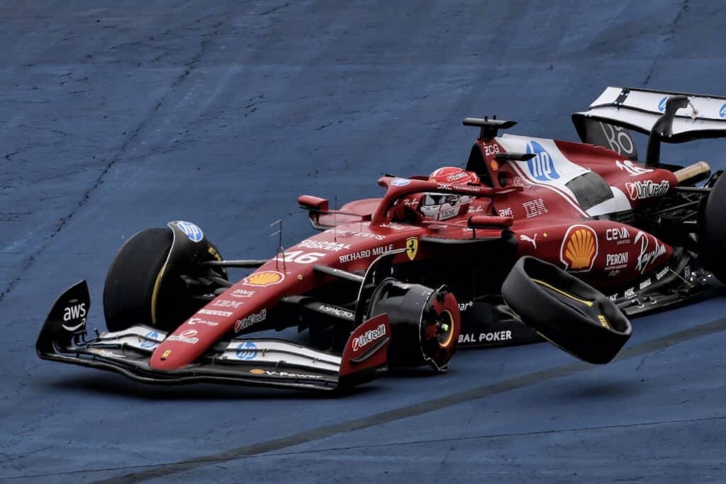F1 GP Brasile | Ferrari, Leclerc: “Sono inca**to. Oscar ottimista, Kimi fa la curva come se non ci fosse”