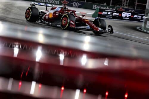 F1 GP Las Vegas | Ferrari, Leclerc sorride: “Passo buono, mi aspetto una bella battaglia!”