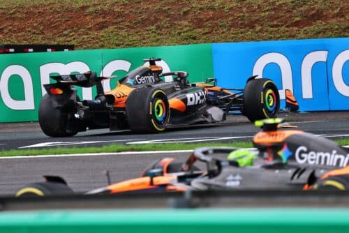 F1 GP Brasile | McLaren, Piastri sbatte nella Sprint: Norris vola a +9