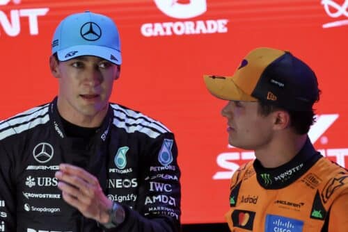 F1 GP Qatar | Incomprensione e discussione tra Russell e Norris dopo le qualifiche
