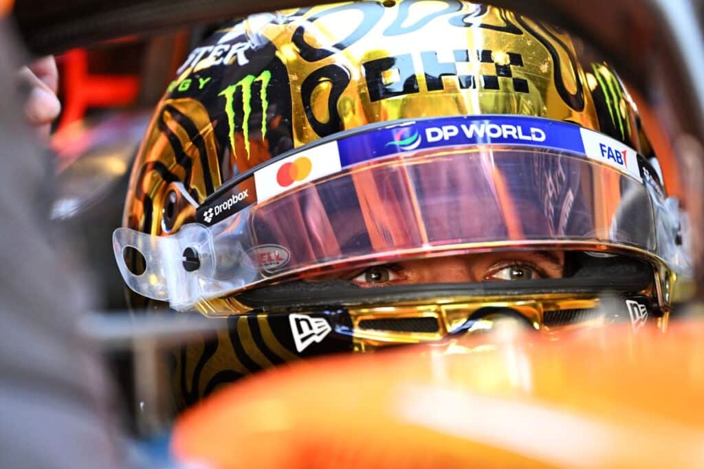 F1 | McLaren, Norris sarà in pista con il numero 1 nel 2026