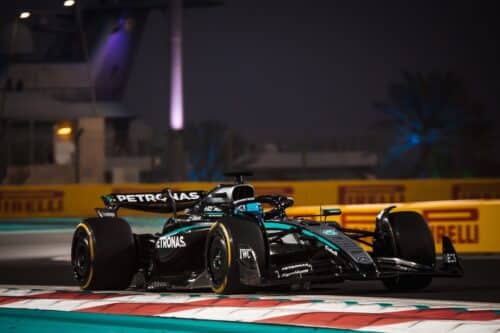 F1 GP Abu Dhabi | Mercedes, Russell terzo nelle libere: “Meglio con le basse temperature”
