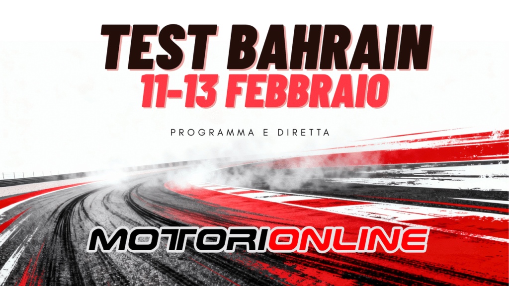 F1 | Test Bahrain 2026: Programma e orari