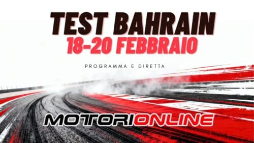 F1 | Test Bahrain 2026: Programma e orari