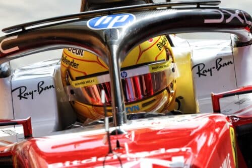 F1 Test Bahrain | Ferrari, Hamilton: “Queste macchine sono più divertenti, hanno meno carico”