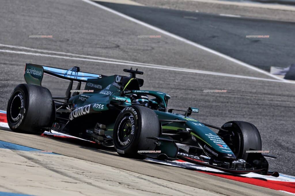 F1 Test Bahrain | Giorno 1 – Solo 36 giri per l’Aston Martin di Newey