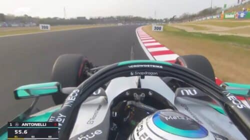 F1 | Mistero a Suzuka: salta l’on board di Antonelli in qualifica prima della 130R