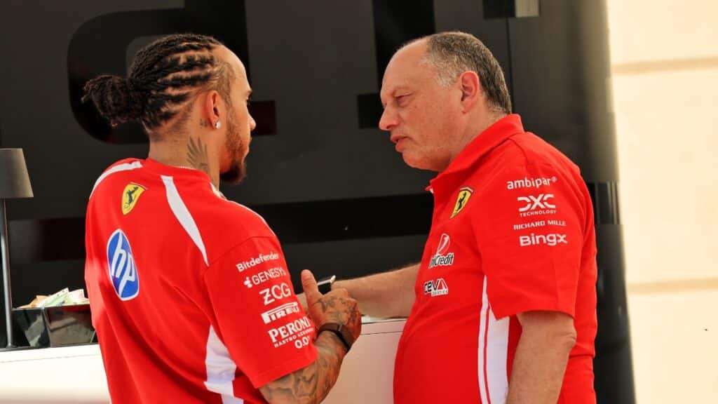 F1 | Ferrari, Vasseur sul GP d’Australia di Hamilton: “Sono molto soddisfatto della sua prestazione”