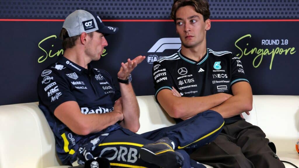 F1 | Russell: “Capisco Verstappen, ma si lamenta del regolamento perché non vince più”