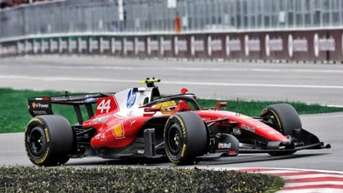 F1 GP Canada | Ferrari, Hamilton spettacolare sul podio: “Stiamo spingendo, spero in altri aggiornamenti”