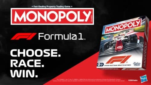 Nasce il Monopoly dedicato alla Formula 1 in collaborazione con Hasbro