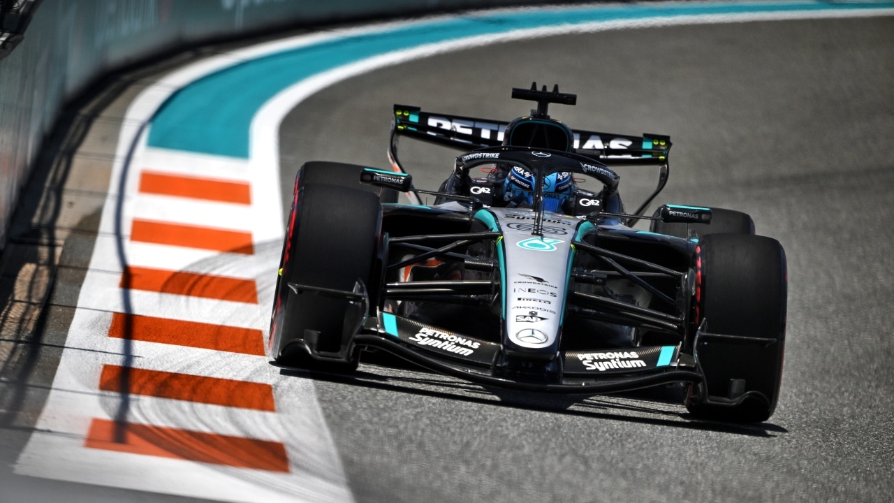 F1 GP Miami | Mercedes, Russell: “Sorpreso da McLaren e Ferrari, sono più veloci di noi”
