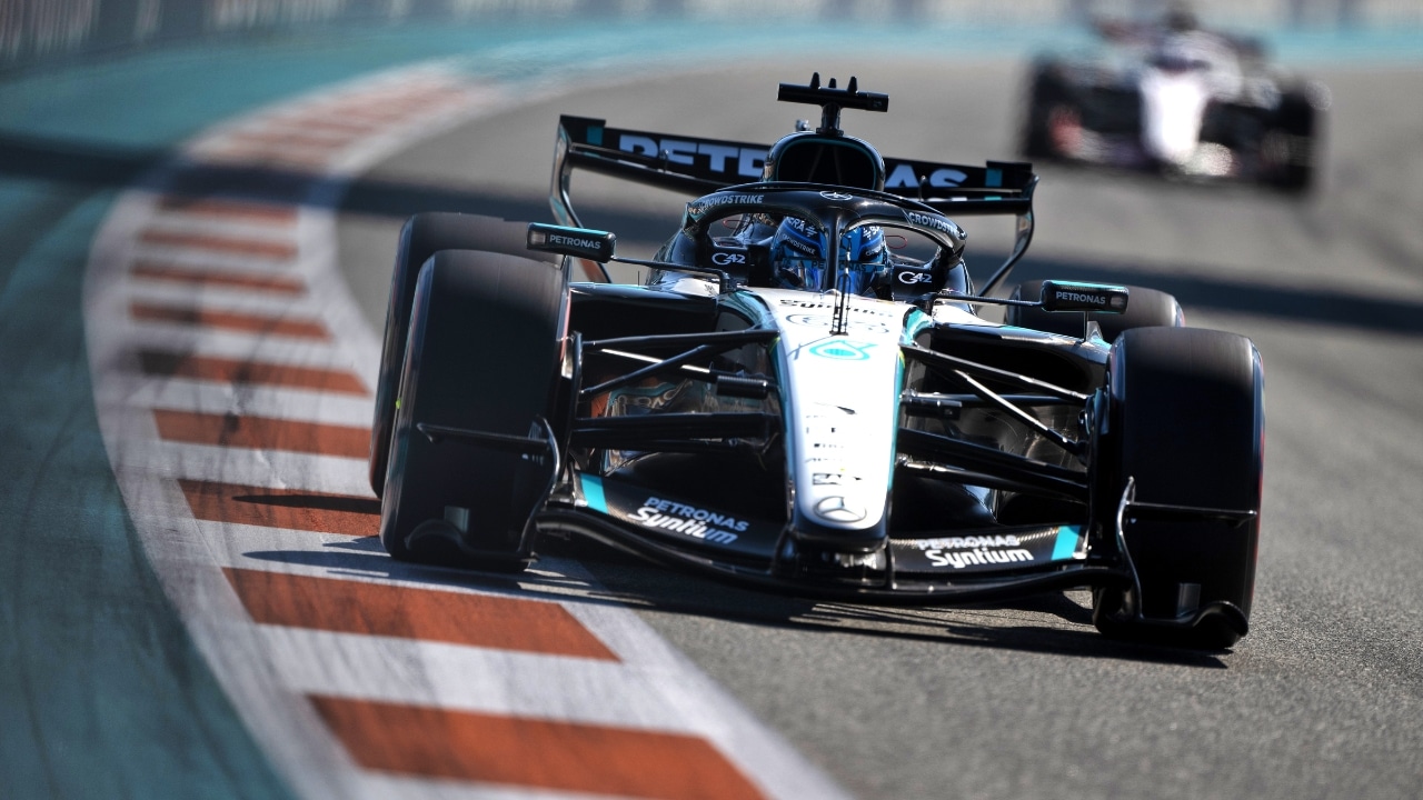 F1 GP Miami | Russell in terza fila con la Mercedes: “Questa pista non mi piace”
