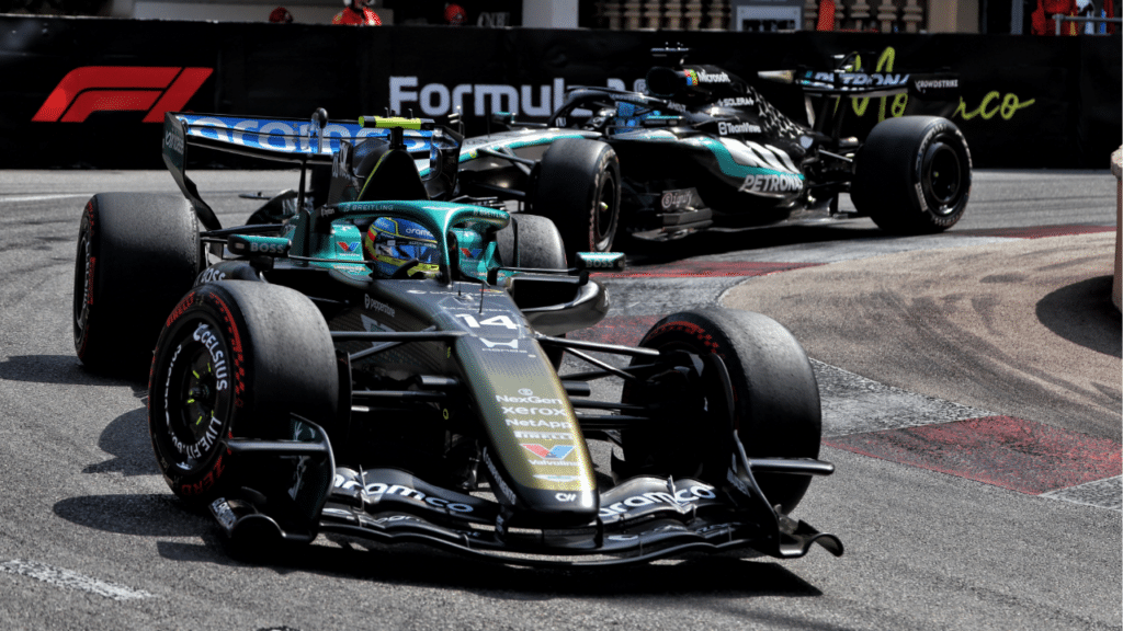 GP Monaco, Aston Martin conquista il primo punto con Alonso