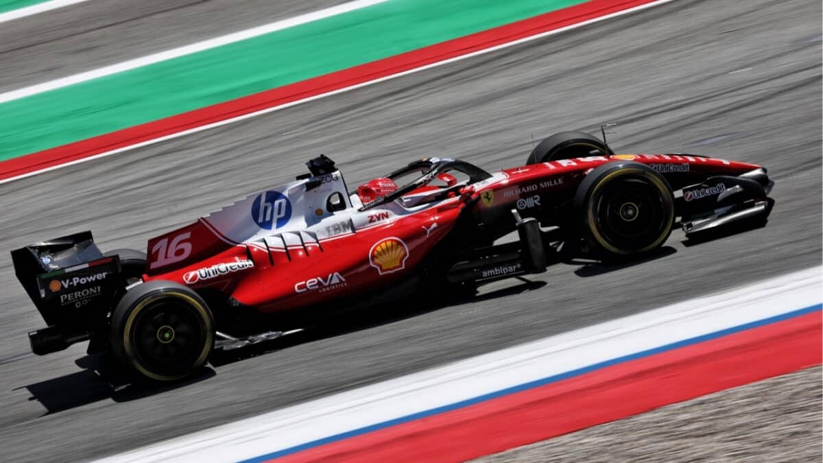 F1 GP Barcellona | Ferrari: Leclerc testa i nuovi freni, Hamilton con problemi all’ala